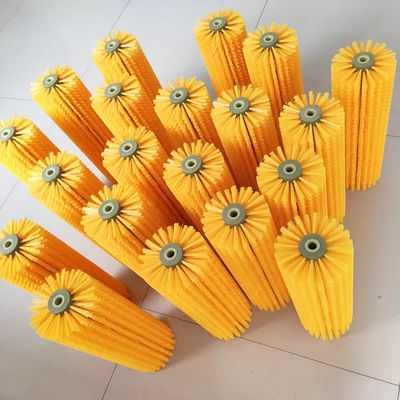 Nylon Industrial Rotating Cleaning Cylindrical Brush Roller