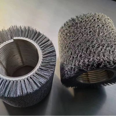 Abrasive Wire Spring Brush Industrial Winding Brush Cleaning Brush For Dust Removal