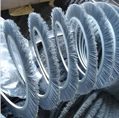 Abrasive Wire Spring Brush Industrial Winding Brush Cleaning Brush For Dust Removal