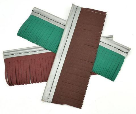Industrial Custom Brush Strip Sandpaper Polishing Strip Brush For Wood Polishing