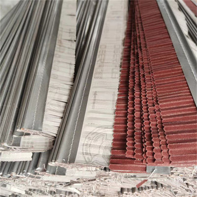 Industrial Custom Brush Strip Sandpaper Polishing Strip Brush For Wood Polishing