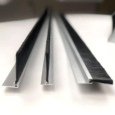Customized Nylon PP Strip Brush For Shutter Doors Sealing