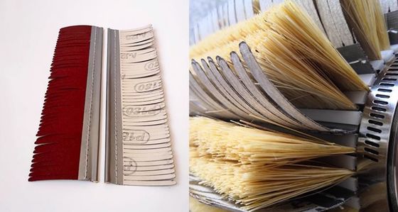 Nylon Dust Removal Brush Roller Polishing Grinding Brush Woodworking Machinery Sisal Sandpaper Brush Roller