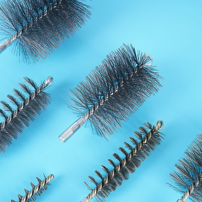Custom Size Steel Wire Pipe Brush Chimney Cleaning Brush For Pipe Boiler Cleaning