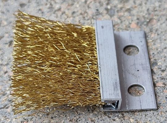 Laser Guide Pure Copper Wire Clean Copper Brush H-Type Aluminum Alloy Copper Wire Brush
