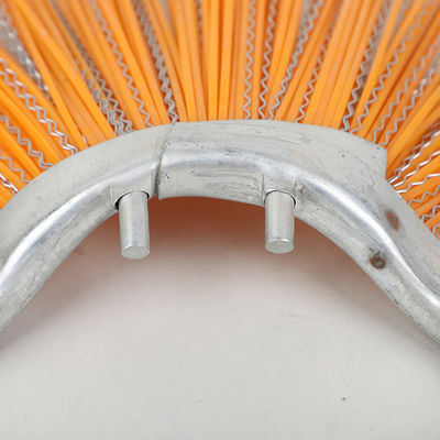 Convoluted Accessories Sanitation Road Snow Sweeping Brush Wafer Sweeper Brush Road Sweeper Brush