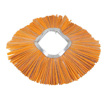 Convoluted Accessories Sanitation Road Snow Sweeping Brush Wafer Sweeper Brush Road Sweeper Brush