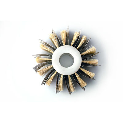 Customizable Roller Brushes Tampico Sisal Sandpaper Roller Brush For Polishing Wood