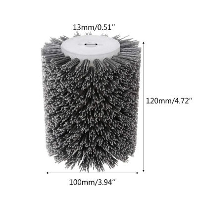 Abrasive Wire Drawing Wheel Brush For Wooden Furniture Polishing Wheel Brush