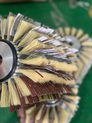 INDUSTRIAL CUSTOM SIZE OEM STRIP SISAL SANDER PAPER WOOD POLISH ROLLER BRUSH