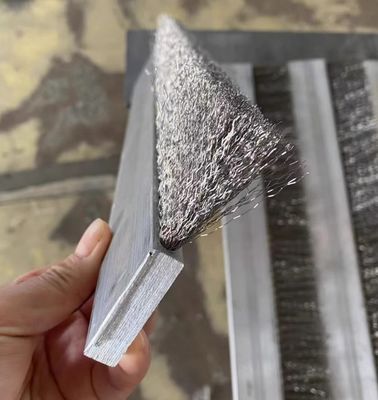 Polishing Brush Wire 0.08-0.5mm Base Aluminum Alloy Bristles Stainless Steel Wire Strip Brush