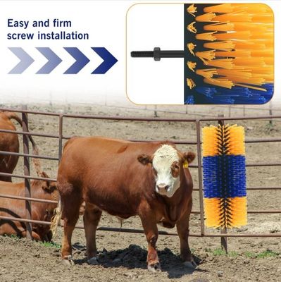 Half Round Cattle Brush Nylon Brush Wire For Scratching And Massaging Animals