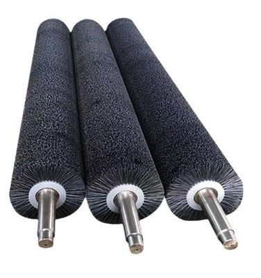 Industrial Custom Silicon Carbide Roller Brush Abrasive Roller Brush For Textiles