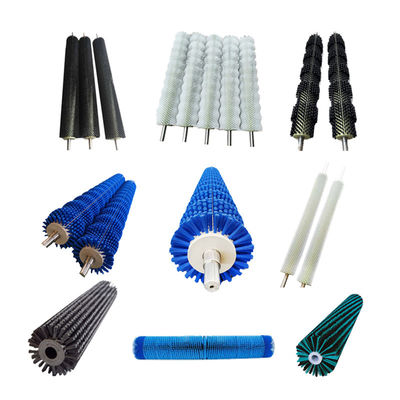 Customizable Medium/High/Low Density Nylon Roller Brush For Industrial Cleaning