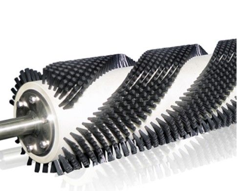 Customizable Medium/High/Low Density Nylon Roller Brush For Industrial Cleaning