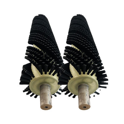Industrial Roller Brush Food Grade Nylon Brush Wire For transporting flour