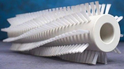 Industrial Custom Color Nylon Roller Brush For Printing Industry Cleaning