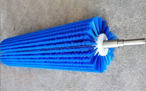 Industrial Custom Color Nylon Roller Brush For Printing Industry Cleaning