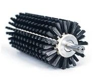 Industrial Nylon Cylindrical Cleaning Roller Brush Rotary for food processing