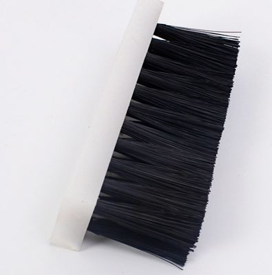 Customizable PVC Base Nylon/Pp Bristles Plate Brushes For Sliding Furniture Panels