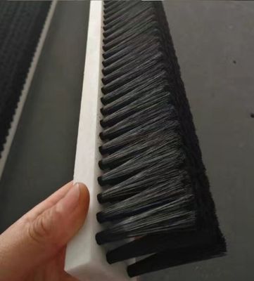 Industrial Brushes Customized Size Nylon Plate Brushes for Guide Steel Plates On Stamping Machines