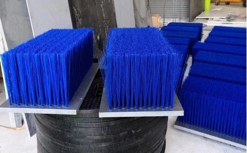 Industrial Brushes Nylon PA66 Filament Lath Brushes For CNC Punching Machine