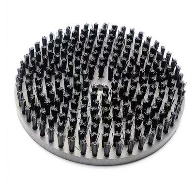 Custom Industrial Brushes Disc Nylon Wire Brush Dust Removal Disk Brushes For Cleaning