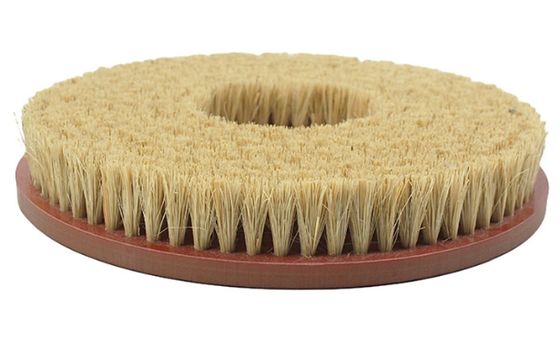 Custom Industrial Brush Abrasive Sisal Disc Brush Mexico Imported Sisal Polishing/Grinding Disk Brush
