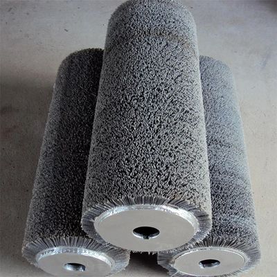 Customized Woodworking Abrasive Nylon Roll Brush for Wood Finishing
