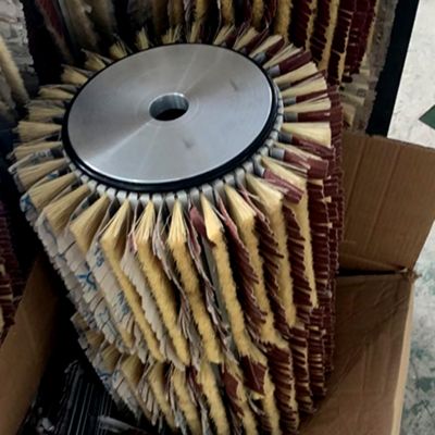 Customized Tampico Fiber Roller Brush Sanding Paper Drums Brush