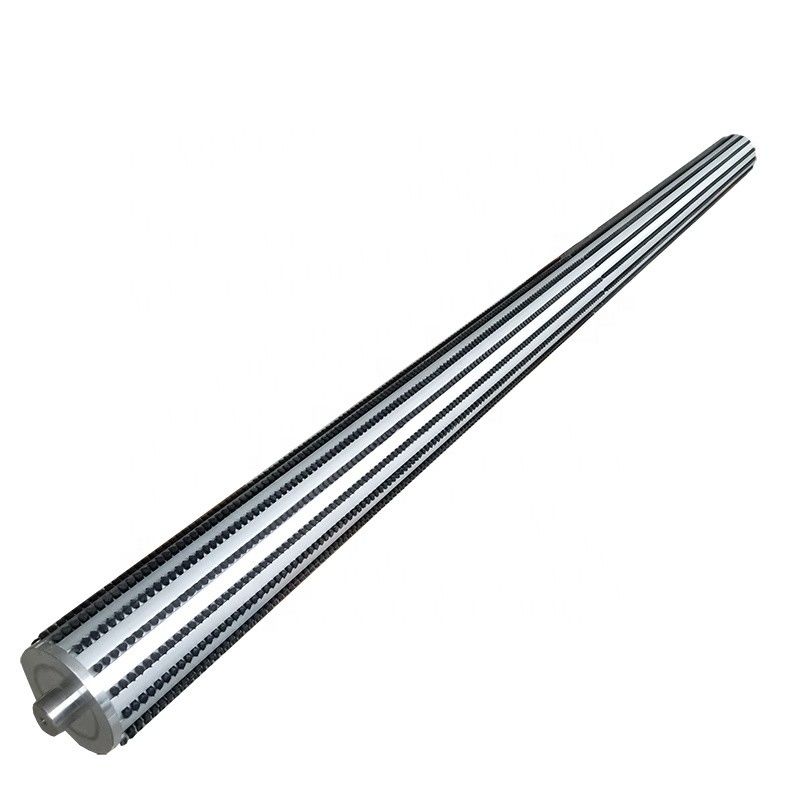 Cylindrical Web Spreader Brush Roller Industrial Cleaning