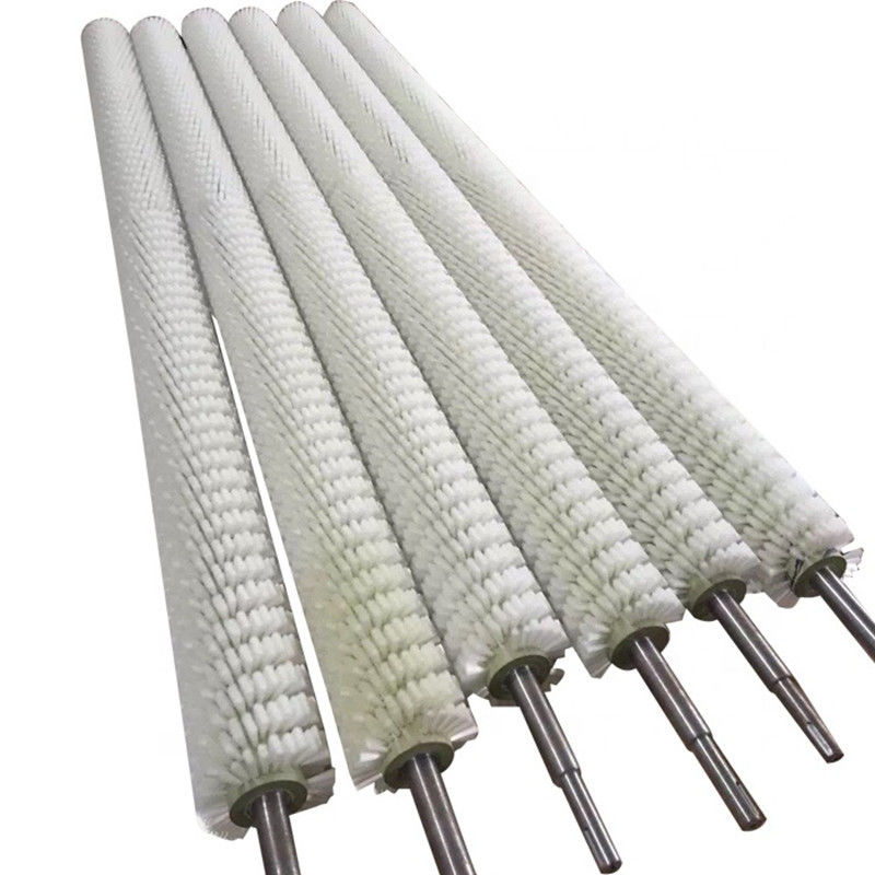 TUV Industrial Nylon Roller Cleaning Brush Rotating Cylindrical
