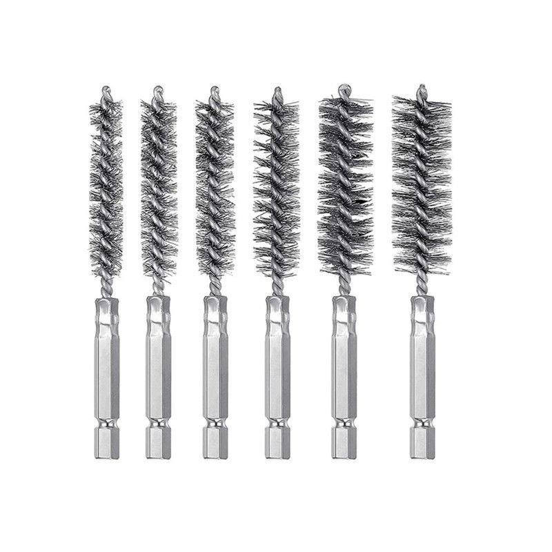 Stainless Steel Wire Rust Removal Polishing Tube Cleaning Brush