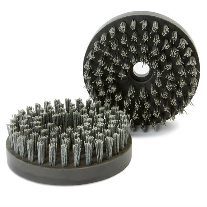 Wood Plastic Metal Surface Finishing Deburring Disc Brush