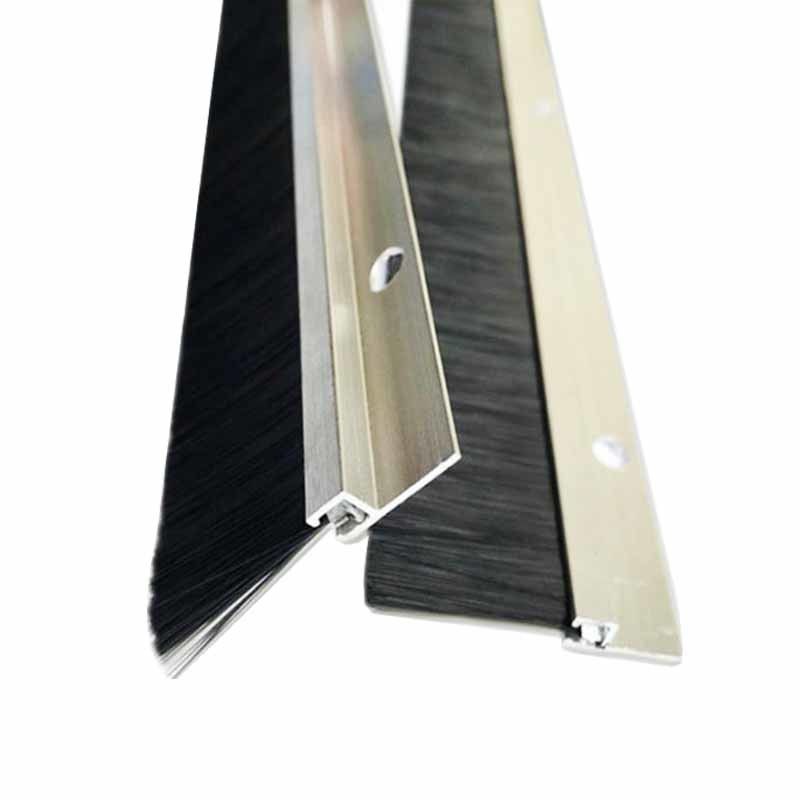 Industrial Aluminium Alloy Insect Proof Door Bottom Sealing Strip Brush