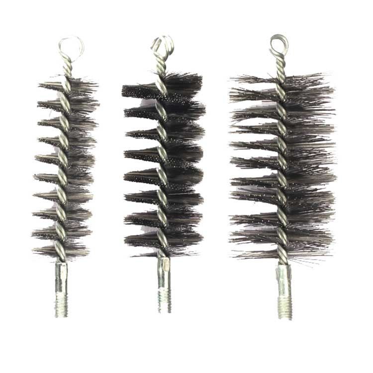 Stainless Steel Wire Spiral Cleaning Brush Brass Wire Pipe Brush Abrasive Nylon Tube Brush