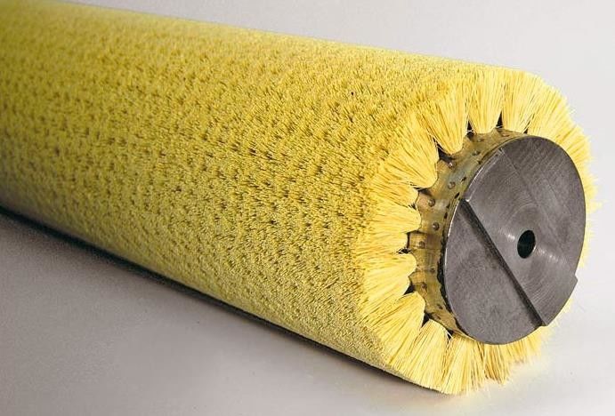 Industrial Customized Cylindrical Brush For Cleaning Ceramic Press Molds