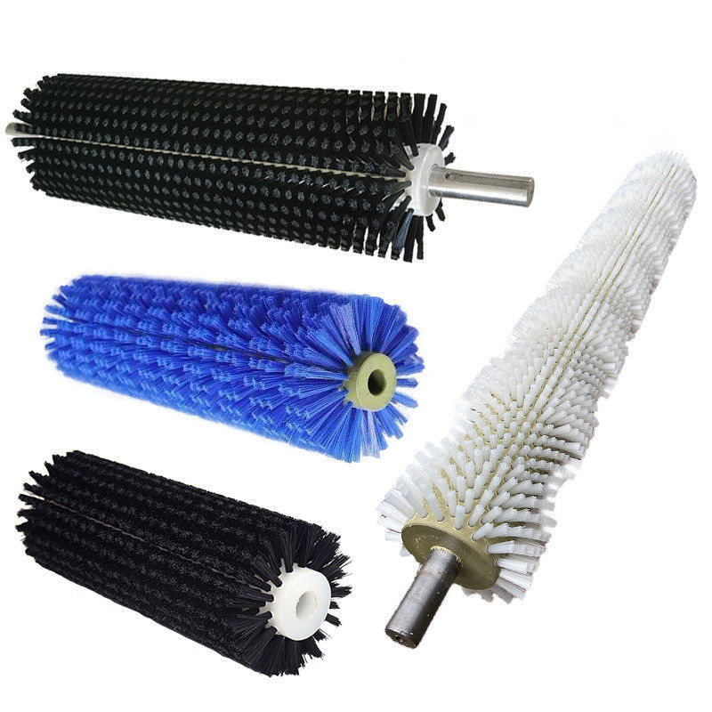 Custom Size Industrial Nylon Brush Tufted Roller Brush