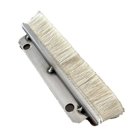 Industrial Custom Replaceable Wool Brush Aluminium Alloy Strip Brush