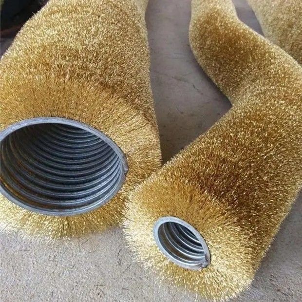 Customized Copper Wire Spring Brush Outside Wound Brush for cleaning