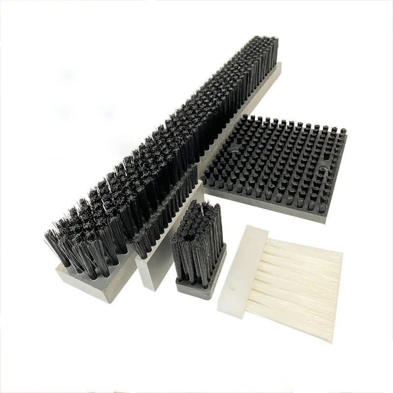 Custom Industrial PVC Nylon Base Board Tufted Scrub Plate Cleaning Brush