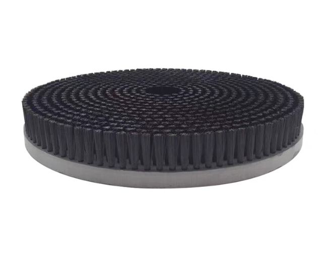 Custom Industrial Brushes Disc Nylon Wire Brush Dust Removal Disk Brushes For Cleaning